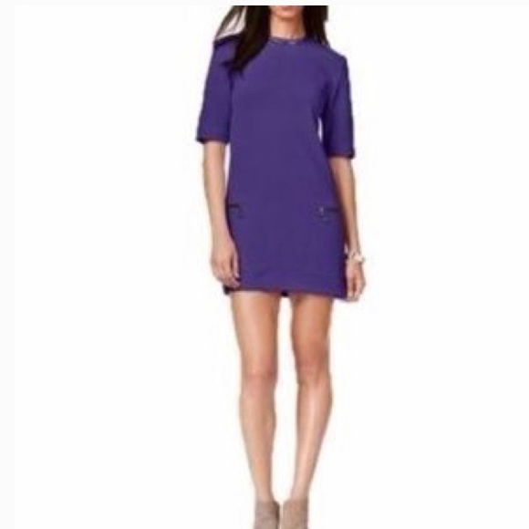 RACHEL Rachel Roy Dresses & Skirts - RACHEL Rachel Roy Dark Purple Sheath Dress